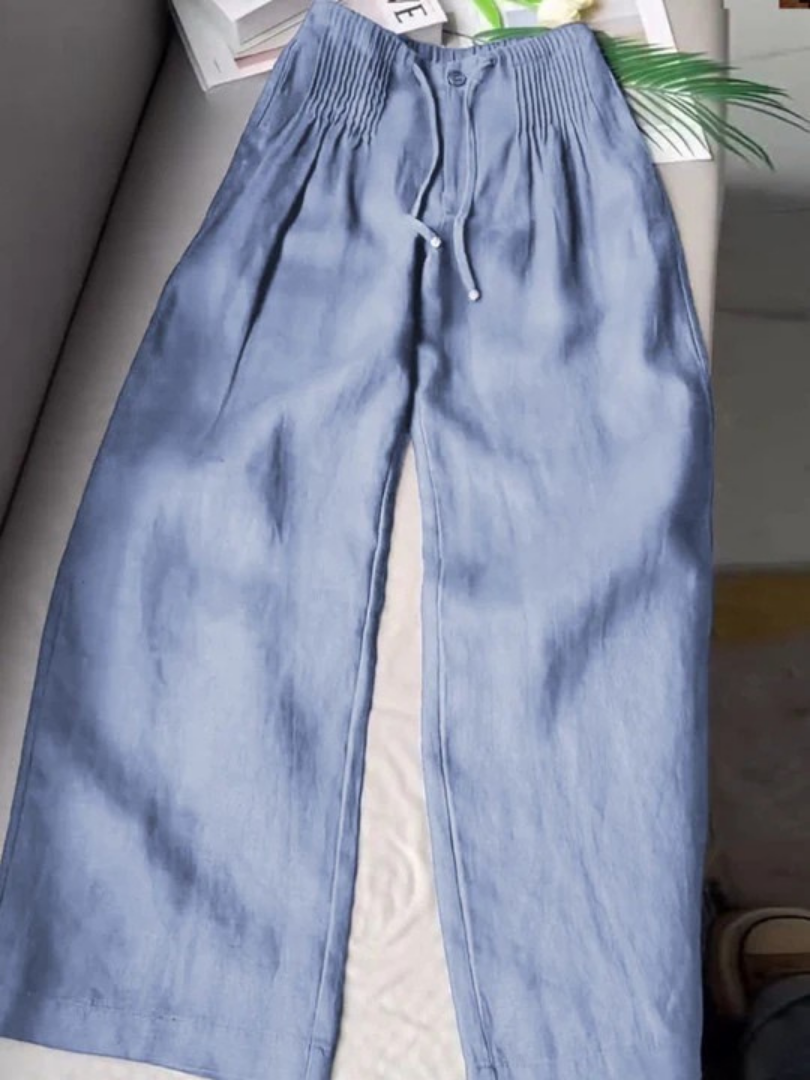 Imogen | Pleated Wide Leg Pants