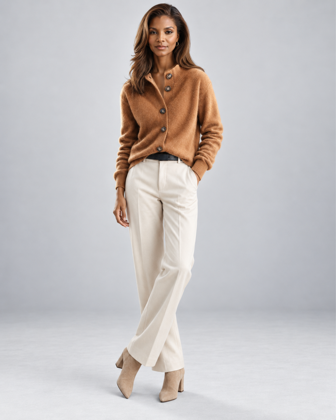 SOFIA BUTTON CARDIGAN
