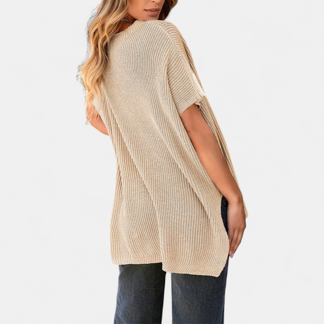 FRANKIE™ – Relaxed Knit Pullover Top