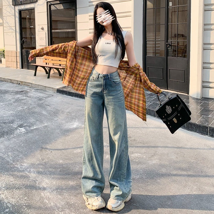 AMÉLIE™ - High Waist Wide Leg Jeans