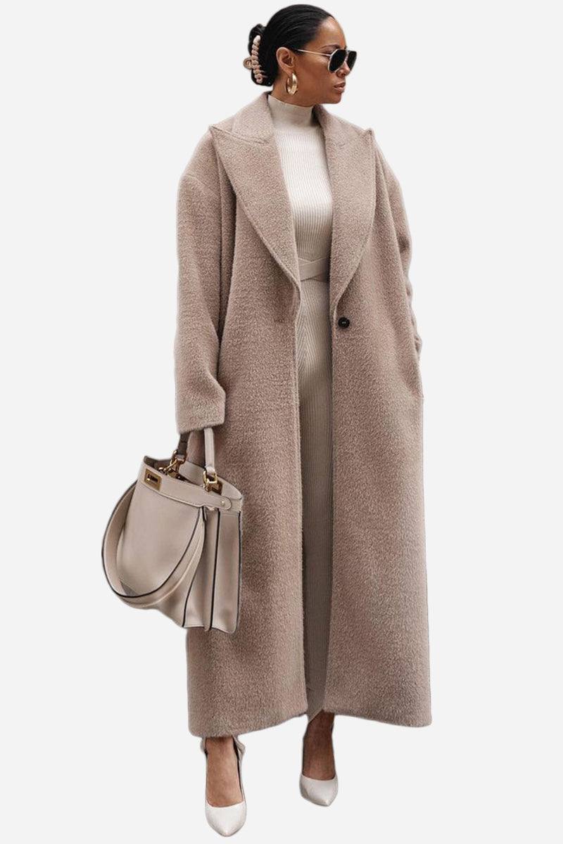 Oversized Teddy Coat