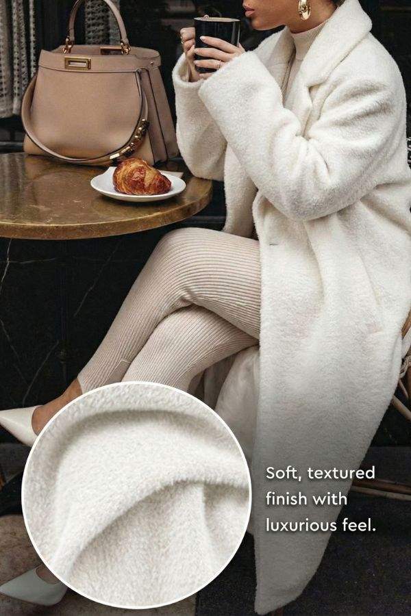 Oversized Teddy Coat