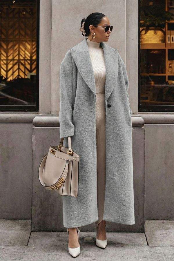 Oversized Teddy Coat