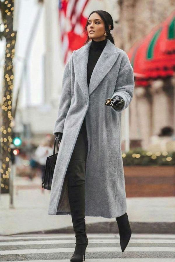 Oversized Teddy Coat