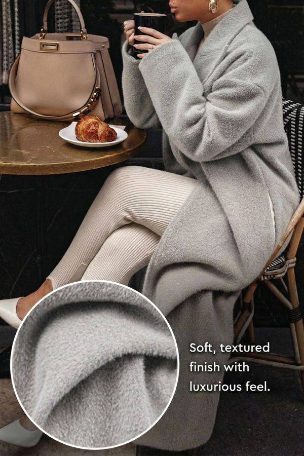 Oversized Teddy Coat
