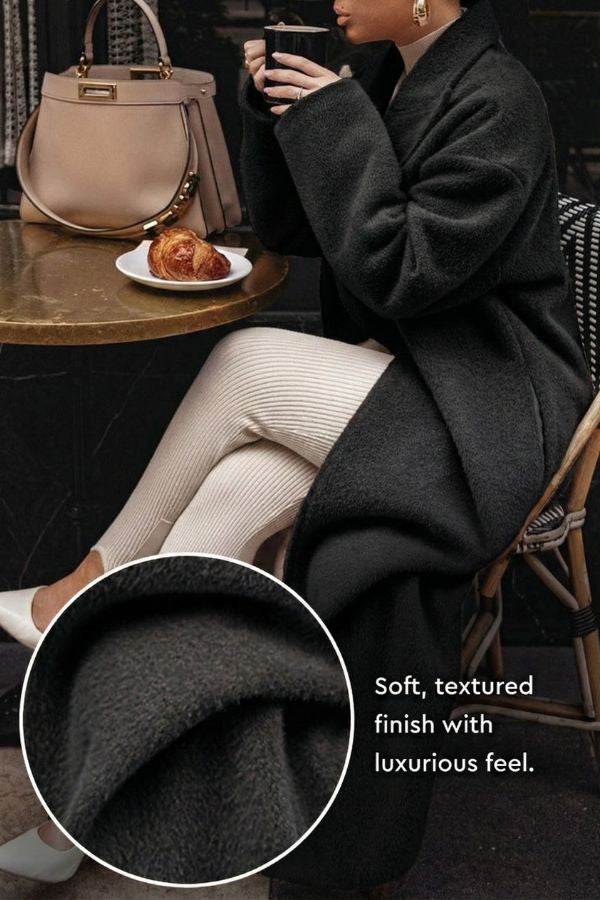 Oversized Teddy Coat