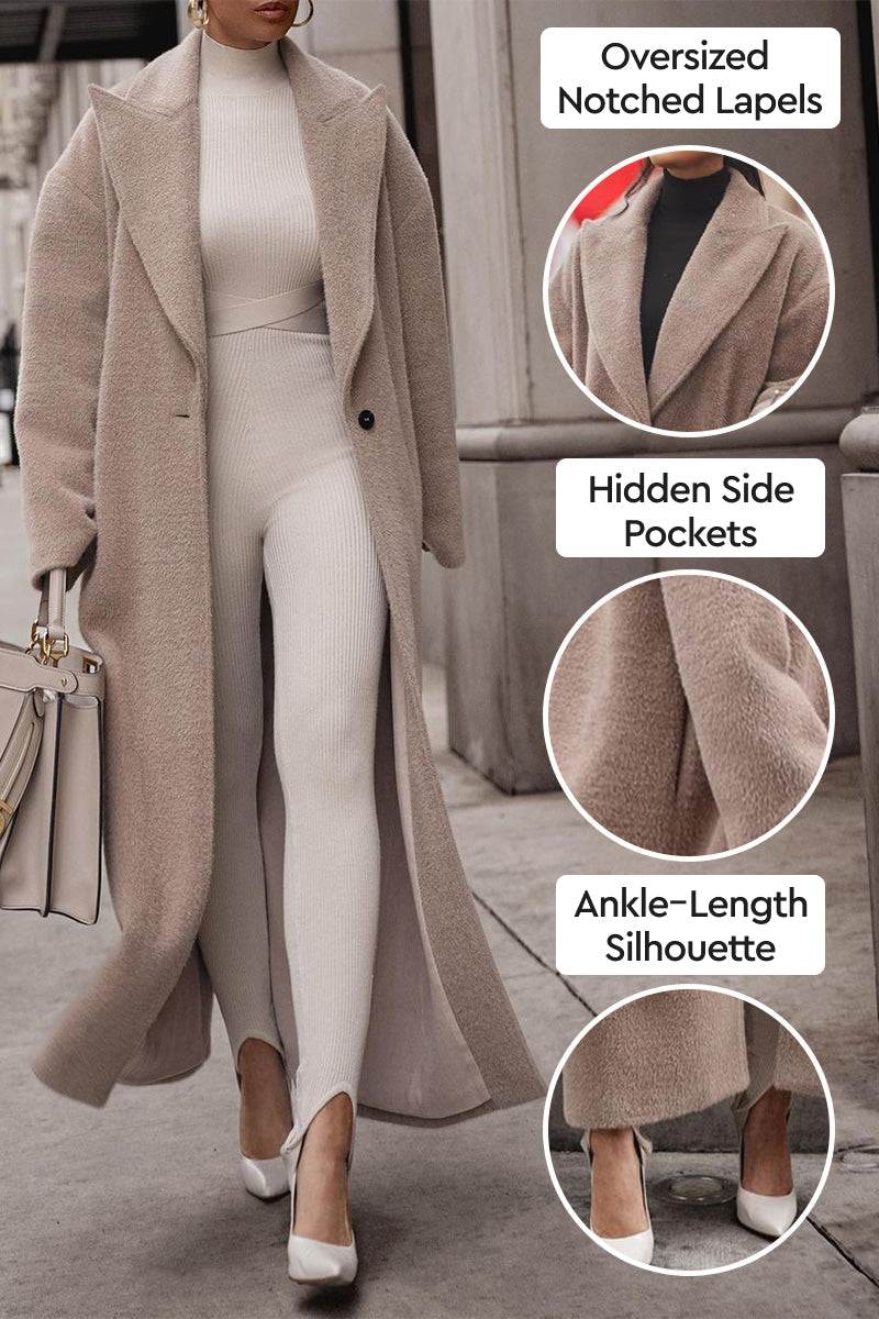 Oversized Teddy Coat