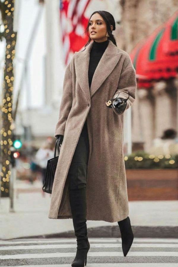Oversized Teddy Coat