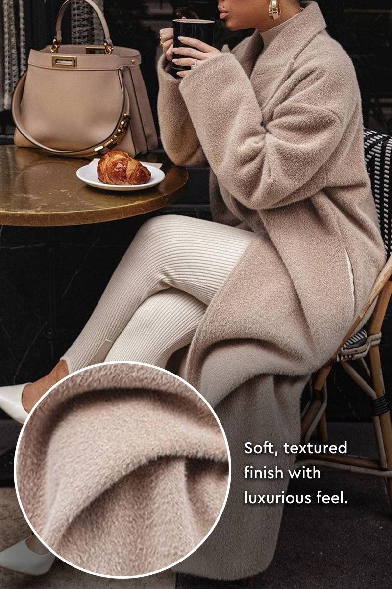 Oversized Teddy Coat