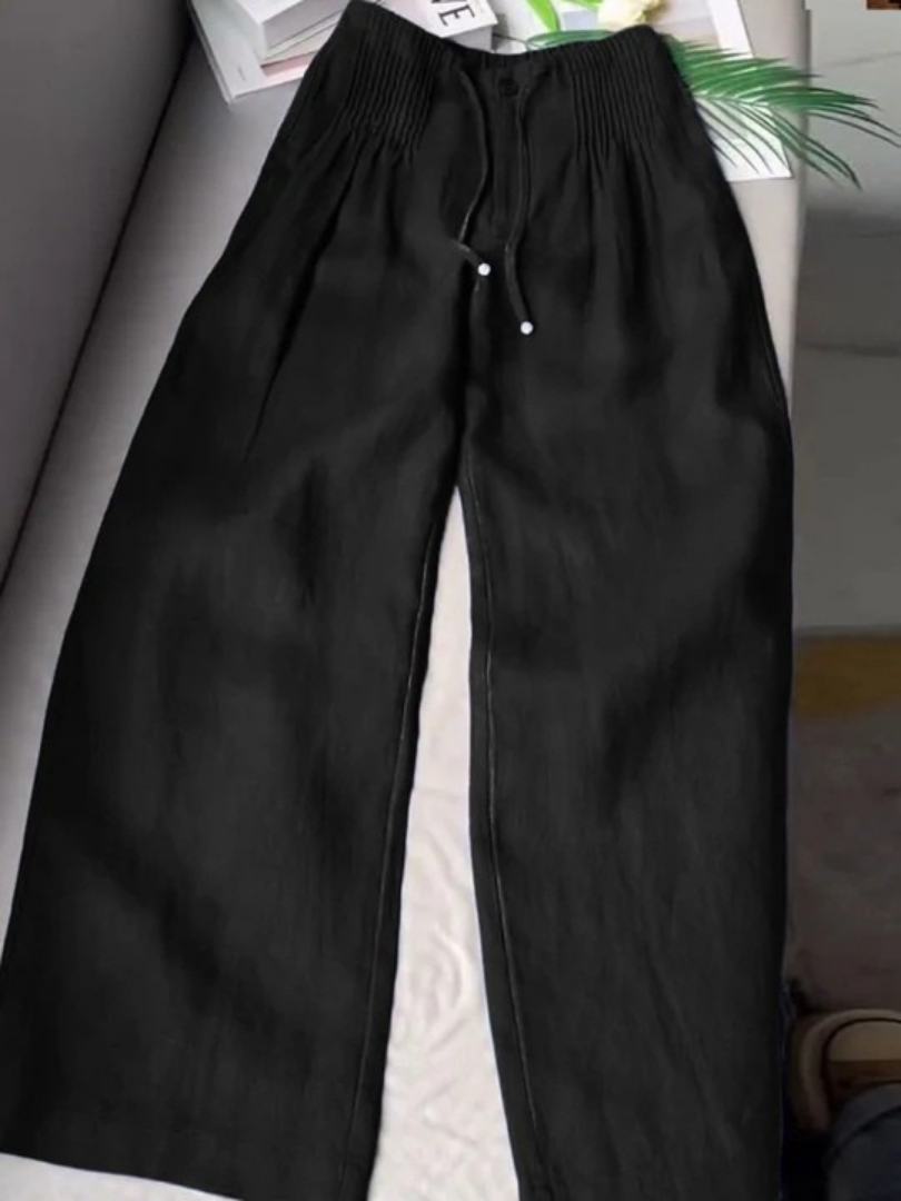 Imogen | Pleated Wide Leg Pants