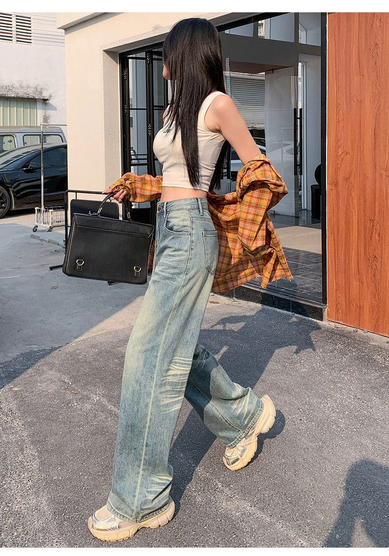 AMÉLIE™ - High Waist Wide Leg Jeans