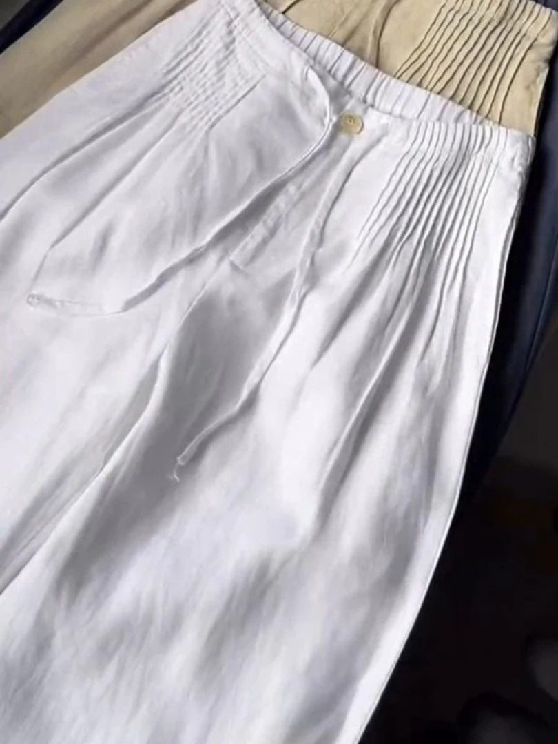 Imogen | Pleated Wide Leg Pants