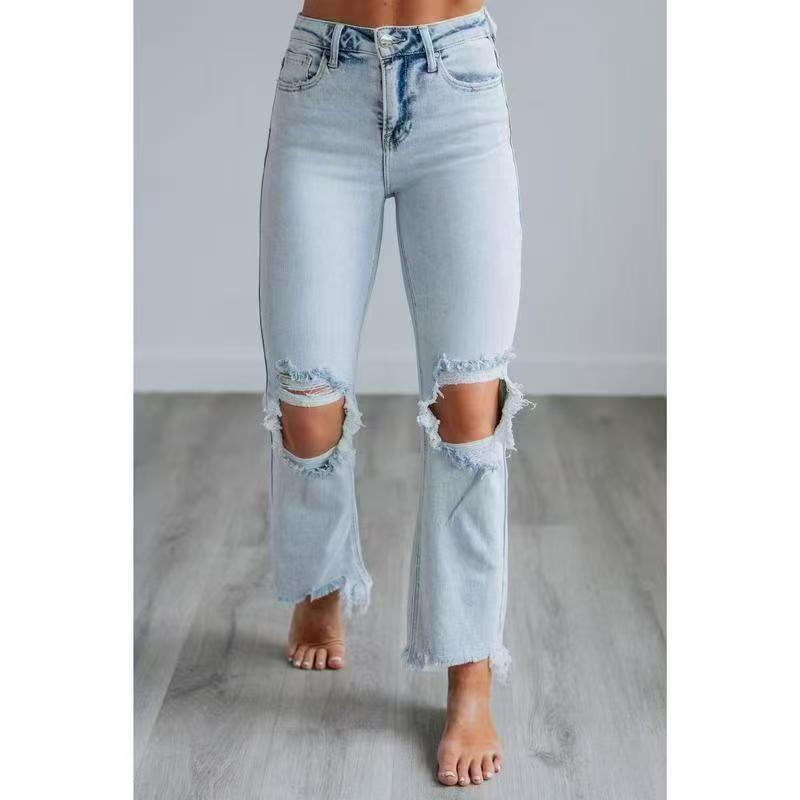 TALA™ –  Slim-Fit Ripped Jeans