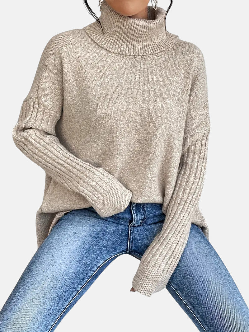The cozy sweater that flatters without clinging