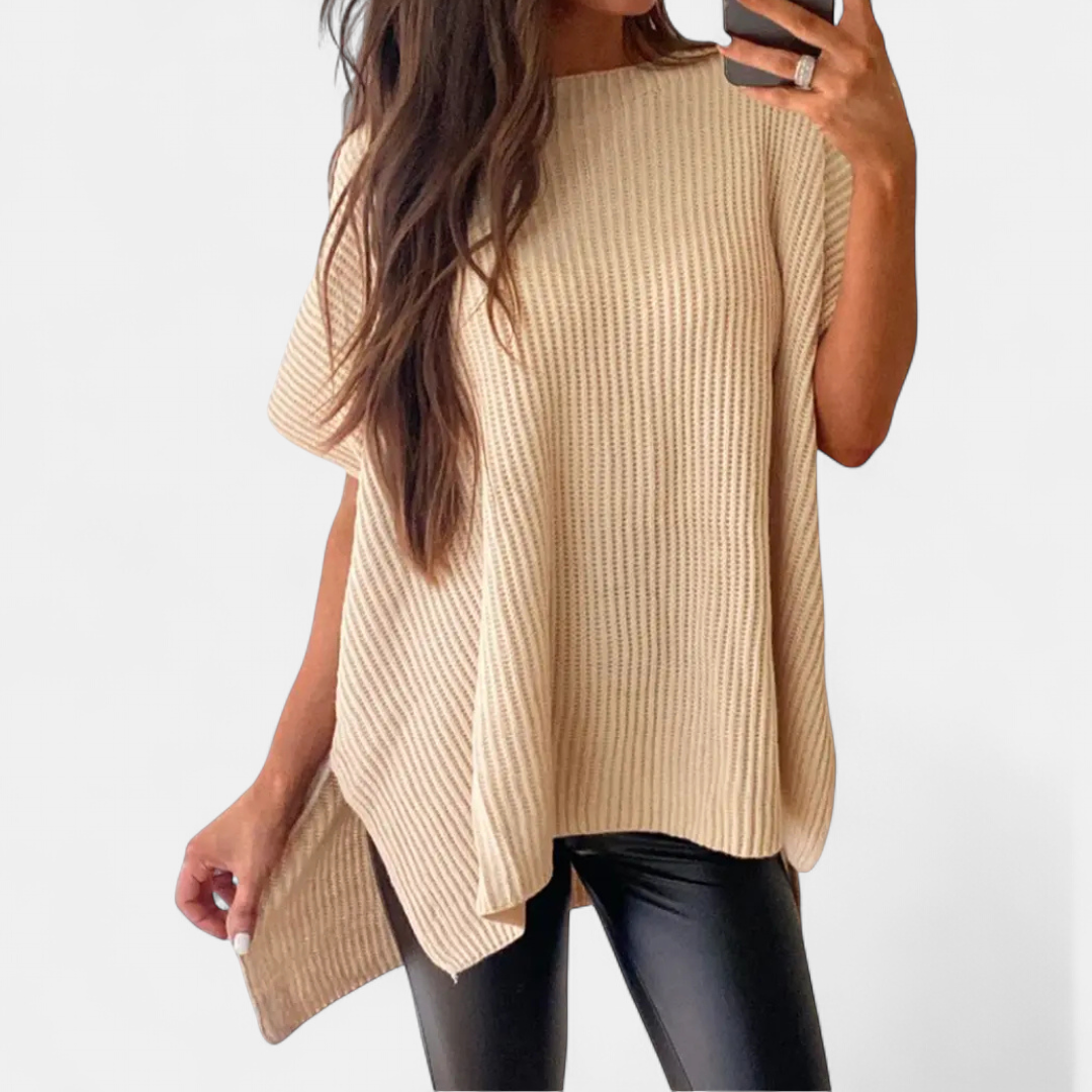 FRANKIE™ – Relaxed Knit Pullover Top