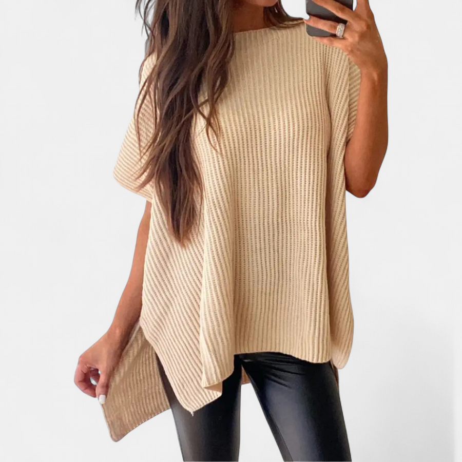 FRANKIE™ – Relaxed Knit Pullover Top