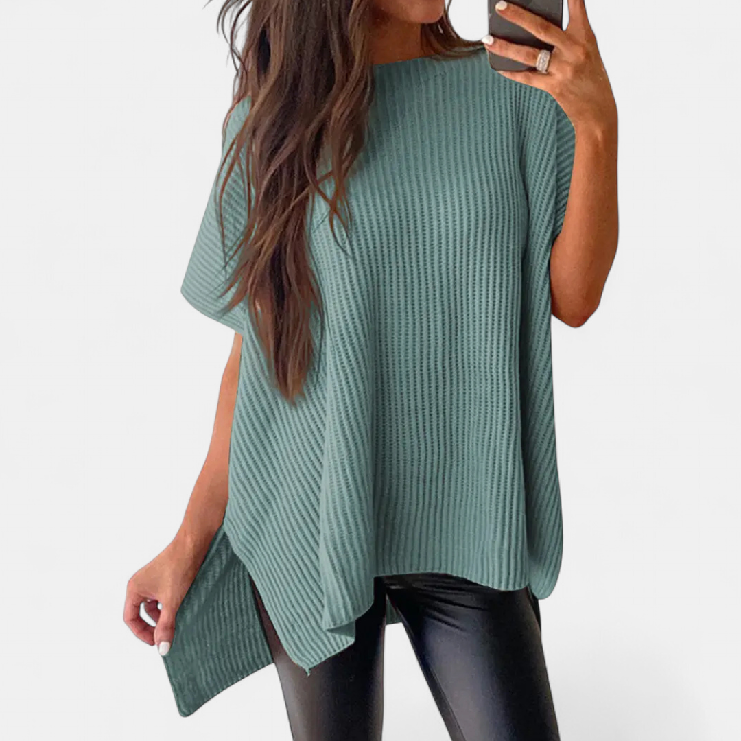 FRANKIE™ – Relaxed Knit Pullover Top