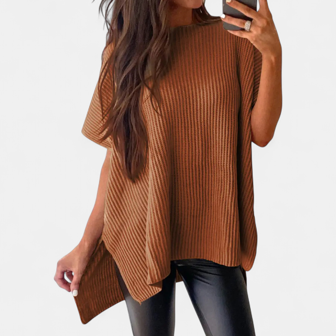 JOELLE™ – Relaxed Knit Pullover Tee