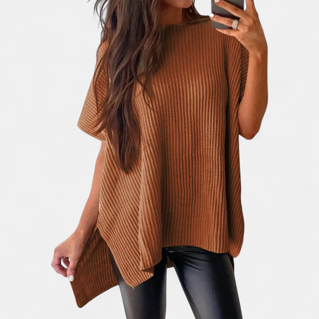 FRANKIE™ – Relaxed Knit Pullover Top