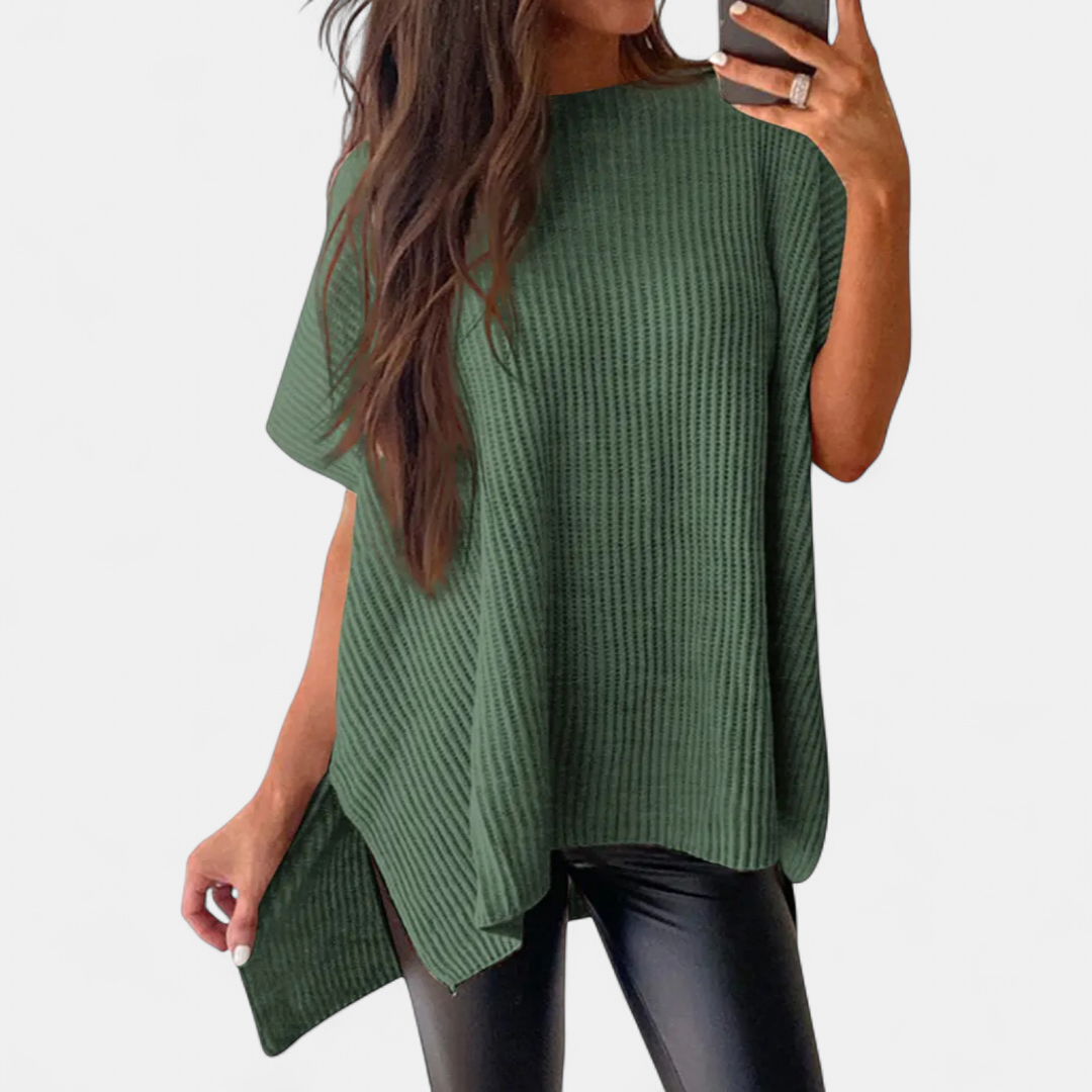 FRANKIE™ – Relaxed Knit Pullover Top