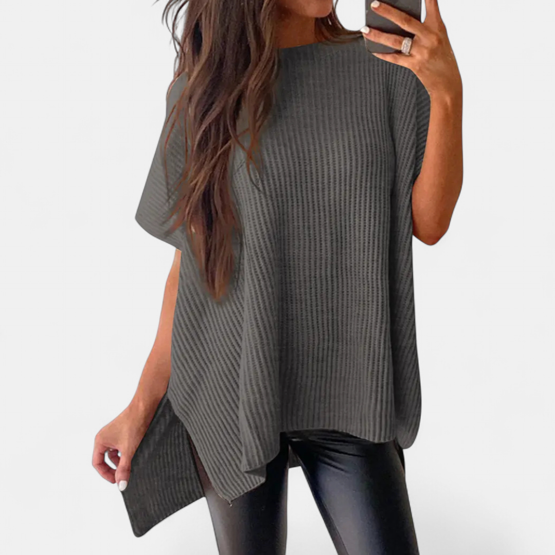 JOELLE™ – Relaxed Knit Pullover Tee