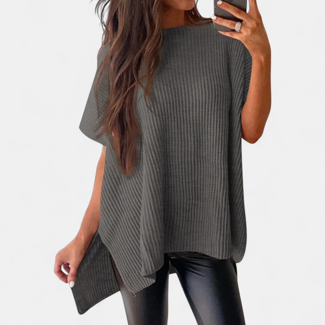 FRANKIE™ – Relaxed Knit Pullover Top
