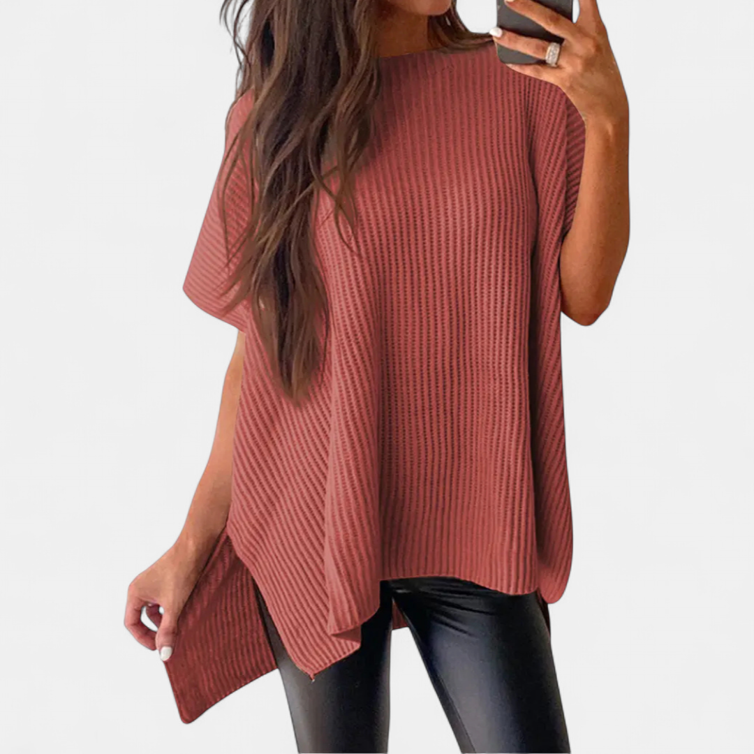 FRANKIE™ – Relaxed Knit Pullover Top