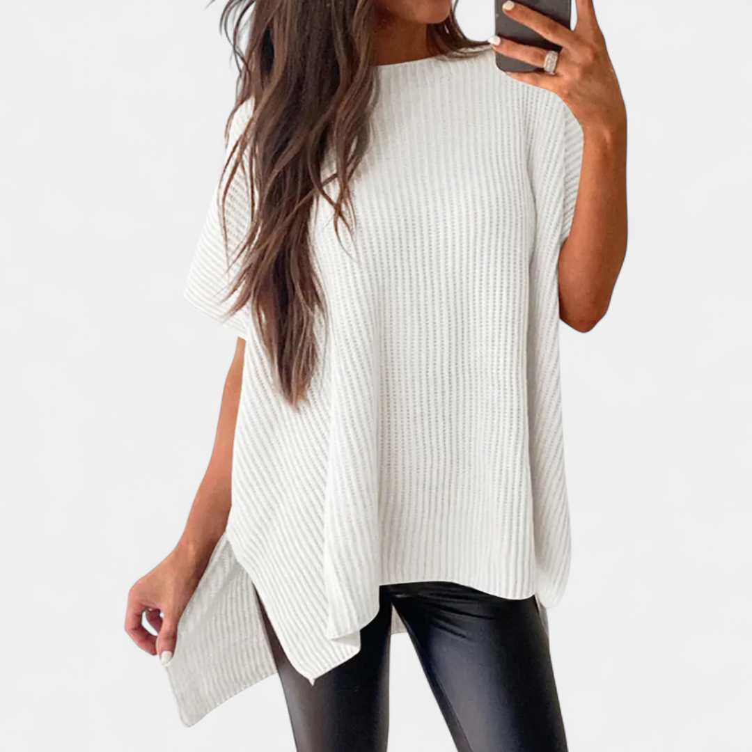 FRANKIE™ – Relaxed Knit Pullover Top