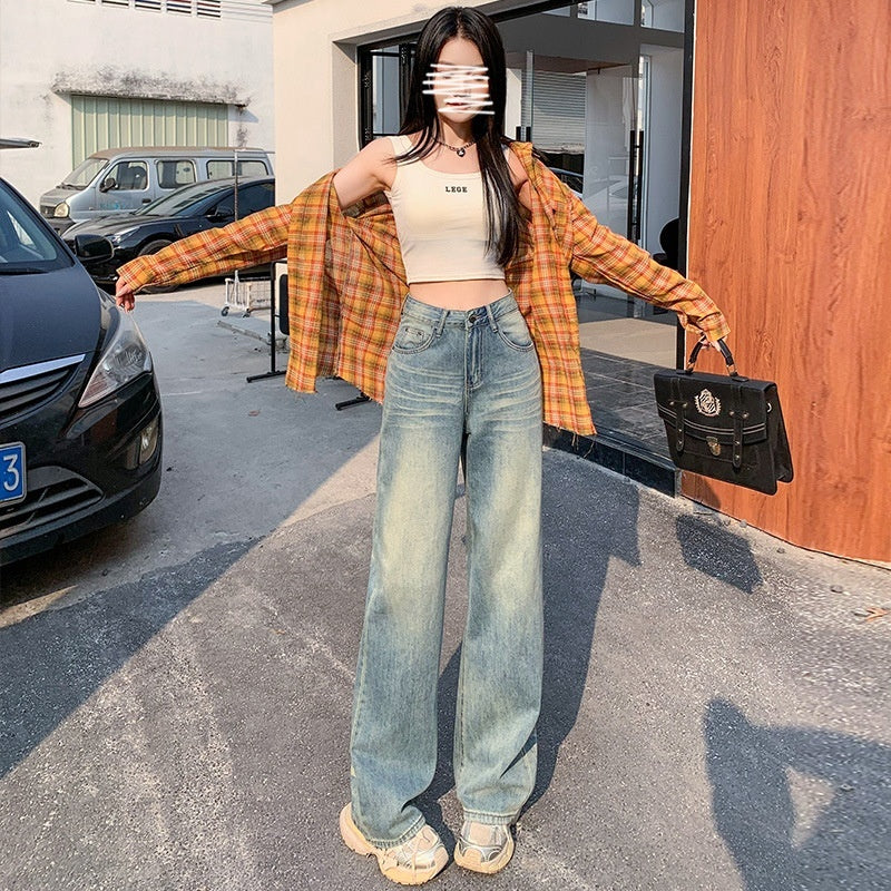 AMÉLIE™ - High Waist Wide Leg Jeans