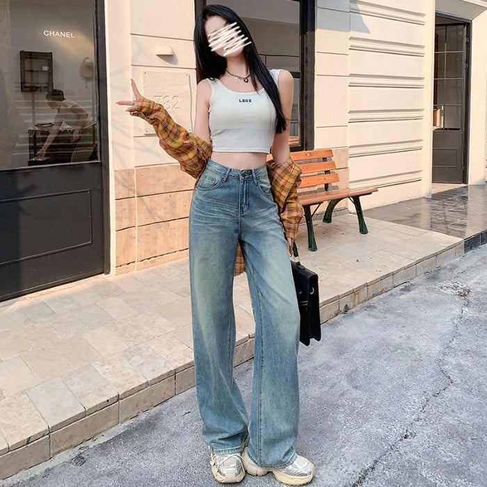 AMÉLIE™ - High Waist Wide Leg Jeans