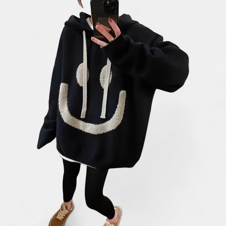 SMILEY | Cozy Oversized Hoodie