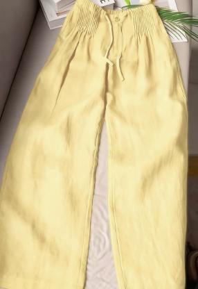 Imogen | Pleated Wide Leg Pants