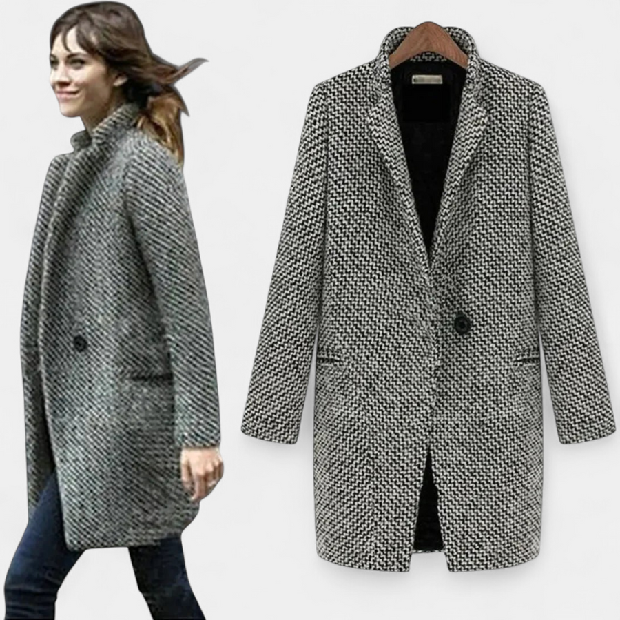 AMARA | Long Wool Coat
