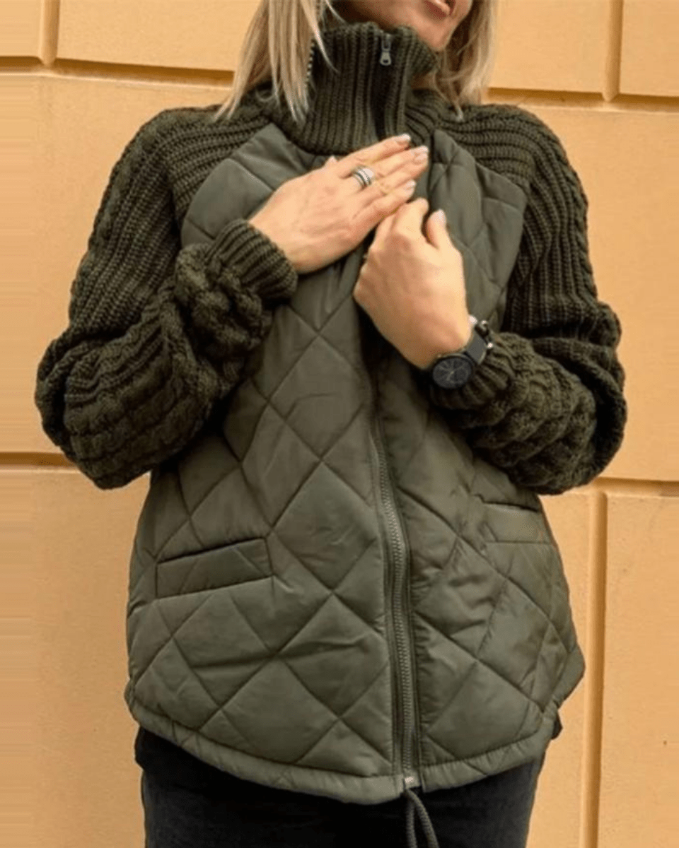 Victoria | Knitted Fleece Jacket